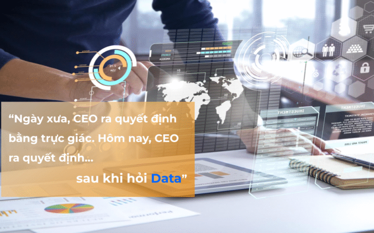 Khi Data trở thành CEO thứ hai trong doanh nghiệp